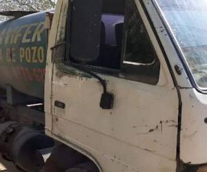 La niña fue atropellada por el camión cisterna en la colonia Brisas del Sur en Choluteca, zona sur de Honduras.