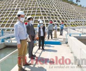 Con la nueva planta de tratamiento, Comayagua se puede dar el lujo de duplicar la cantidad de agua para suministrar a la ciudad. Foto: El Heraldo