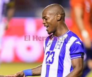 Edwin Solano debutó con Honduras el pasado jueves ante Puerto Rico en el Estadio Nacional. Foto: EL HERALDO.