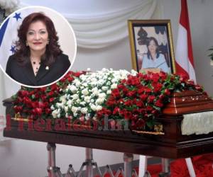 La exdiputada liberal fue enterrada este miércoles alrededor de las 9:00 de la mañana luego de un homenaje póstumo. FOTO: Marvin Salgado/EL HERALDO