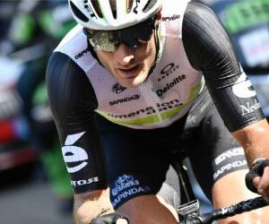 Stephen Cummings, ciclista británico ganador del Tour de France en la etapa siete.