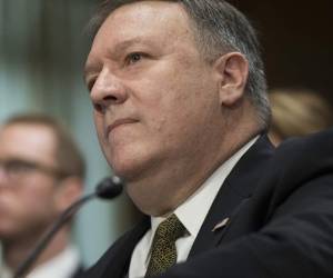 Secretario de Estado de los Estados Unidos, Mike Pompeo.Foto:AFP