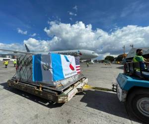 La aerolínea dijo en un comunicado que ha transportado todas las dosis al país sin ningún costo. Foto: Cortesía.