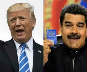 El presidente de Estados Unidos, Donald Trump, lanzó una advertencia al mandatario venezolano Nicolás Maduro. (AFP)