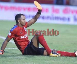 Donis Escober, portero del Olimpia. Foto EL HERALDO