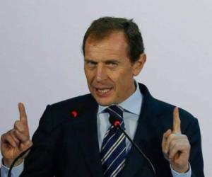 Emilio Butragueño, director de Relaciones Institucionales del Real Madrid. (AFP)