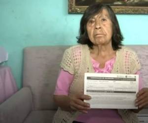 A Francisca le inyectaron aire en el modulo de San Juan Ixhuatepec. Foto captura de pantalla Telediario