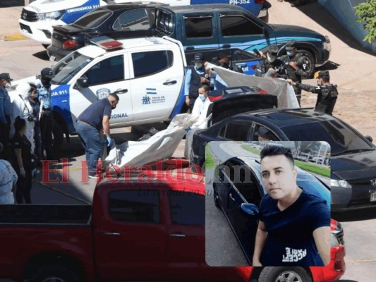 Edwin Amador, de 31 años de edad, fue hallado sin vida en el baúl de su vehículo. Foto: Alex Pérez/EL HERALDO.