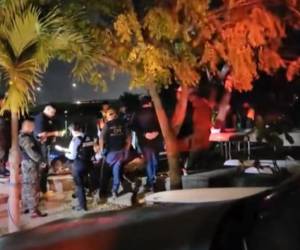 Momento en el que se recuperó el cuerpo sin vida de don Alejandro.