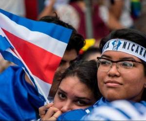 Miles de nicaragüenses han solicitado asilo en Costa Rica, con el argumento de que sufren persecución por su participación en la ola de protestas. Foto: Agencia AFP