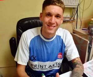 Mathías Techera, defensor uruguayo, probará su capacidad en el Vida de La Ceiba.