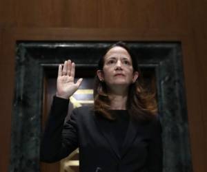 Haines recibió un contundente apoyo tanto de los demócratas como de los republicanos con 84 votos a favor y 10 en contra, convirtiéndose en la primera mujer en dirigir el aparato de inteligencia. Foto: AFP