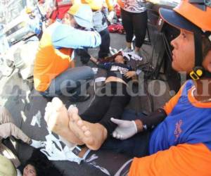 En el tumulto hubo cuatro personas que fallecieron por asfixia y aplastamiento: Olman Cálix, José Zúniga, Carlos Torres y Thomás García. Dos murieron en el estadio y dos en el Hospital Escuela. Además 25 personas resultaron heridas.