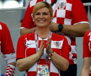 Kolinda Grabar-Kitarovic es la presidenta de Croacia. Foto: Agencia AP