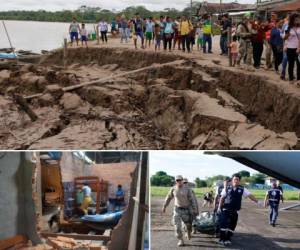 El fuerte sismo de magnitud 8 sacudió la madrugada del domingo la selva de Perú, provocando dos muertos y al menos 15 heridos; otras 15 personas resultaron lesionadas en Ecuador, donde también se sintió el terremoto. Foto: EL HERALDO