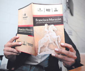El libro “Francisco Morazán y el sueño de la unidad centroamericana” será usado en la cátedra; el folleto relata en primera persona la historia del paladín centroamericano.