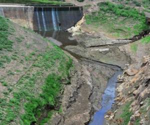 El embalse Los Laureles está ubicado al sur oeste de la ciudad capital en la cuenca del Río Guacerique. Foto: AFP