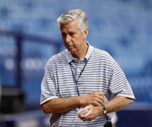 Dave Dombrowski fue reclutado para dirigir las operaciones en Boston en 2015, después de que el equipo terminara último de la tabla, marca que repitió al curso siguiente. Foto: AP.