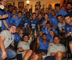 Motagua celebró con una cena en San Pedro Sula el título de campeón. Foto: Juan Salgado / Grupo Opsa.