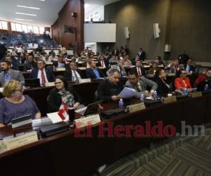 Aquellos zafarranchos que protagonizan los diputados de Libre en defensa de sus intereses no se vieron para tratar de impedir la aprobación de esta polémica normativa.