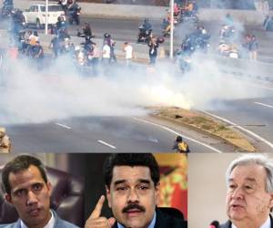 'El secretario general urge a todas las partes a ejercer el máximo autocontrol, y a todos los involucrados a evitar cualquier violencia y a dar pasos de inmediato para restaurar la calma', dijo a periodistas su portavoz, Stephane Dujarric. FOTOS: AFP