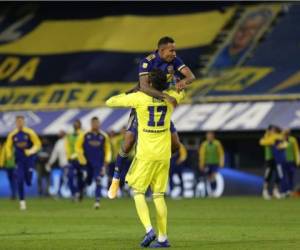 El portero Agustín Rossi fue el héroe para Boca en la tanda de penales al atajar los remates de Fabrizio Angileri y Leonardo Ponzio. Foto: AFP