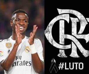 Vinicius, de 18 años de edad, llegó al Real Madrid el pasado verano tras ser fichado por el equipo blanco en enero de 2018 por unos 45 millones de euros, procedente del Flamengo. Foto / AFP