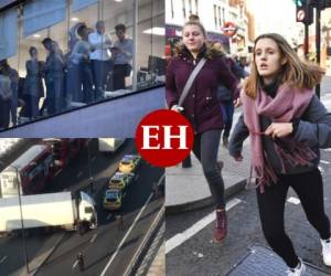 Varias personas resultaron heridas de gravedad el viernes durante un ataque con arma blanca que protagonizó un hombre en un puente del centro de Londres. Estas son las imágenes que resumen la zozobra, miedo y horror que vivieron todos los involucrados. Fotos AFP