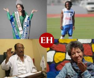 Políticos, empresarios, futbolistas, artistas, modelos y líderes sociales, estos fueron los reconocidos hondureños que murieron durante 2019. Fotos: EL HERALDO.