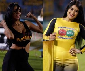 Guapas hondureñas adornaron el estadio Francisco Morazán de San Pedro Sula. Fotos Grupo OPSA