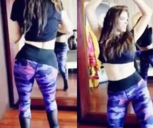 Ana Bárbara se lució con sexy baile. Foto captura Instagram