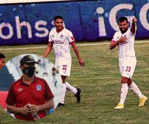 Pedro Troglio quedó muy satisfecho con el trabajo de Jorge Álvarez en la final contra Real España.