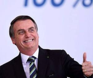 Jair Bolsonaro, presidente de Brasil. Foto AFP