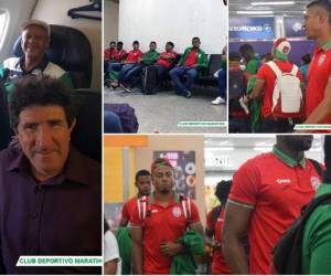 El equipo hondureño ya se encuentra en Torreón para enfrentar el Santos de México en los octavos de final de la Liga de Campeones de la Concacaf.
