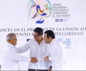 En total estarán integrados nueve puntos fronterizos, 12 aduanas periféricas de la Unión Aduanera entre Guatemala, Honduras y El Salvador.