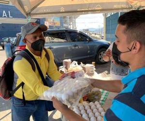 El cartón de huevo mediano se cotiza a 130 o 140 lempiras en los mercados populares de Tegucigalpa y Comayagüela.