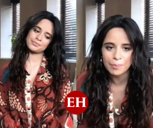 Camila estaba en una entrevista cuando dejó ver uno de sus pechos por error.