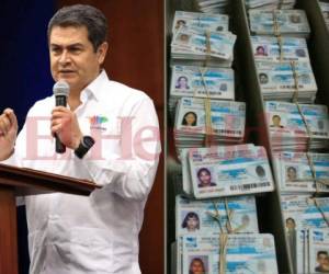 En abril de 2018 el presidente Hernández solicitó una nueva tarjeta de identidad al Congreso Nacional.