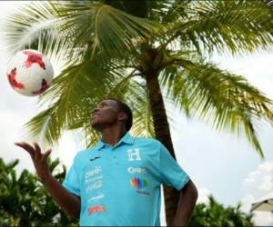 Carlos Mejía, jugador de la selección de Honduras.