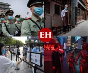 China y Estados Unidos libran una guerra dialéctica sobre el origen del virus desde que el ministro chino de Relaciones Exteriores, Zhao Lijian, acusó en marzo al ejército estadounidense de haber llevado el virus a China. Fotos: Agencia AFP.