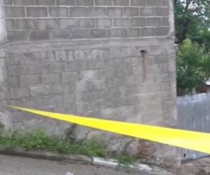 El hombre fallecido no fue identificado por los vecinos del sector 8 de la colonia Villa Nueva.