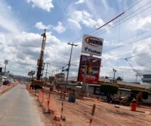 Los trabajos del túnel en el bulevar Centoamérica avanzan en seis avanzan por ciento. Johny Magallanes/El Heraldo