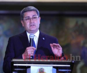 El mandatario hondureño reafirmó que la isla Conejo es parte del territorio nacional. Foto: Cortesía.