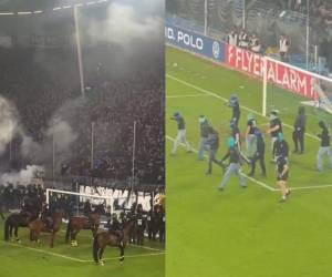Disturbios e invasión de campo marcaron el duelo entre Mannheim y Kaiserslautern por la Copa de Alemania.