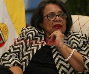 La exrectora de la UNAH fue víctima de la brutalidad de un grupo de agentes policiales que participaron en el crimen de su hijo en 2012.