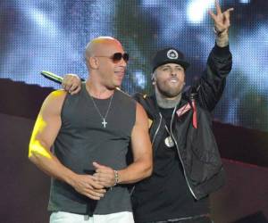 Vin Diesel está fascinado con el sabor latino. Foto AFP