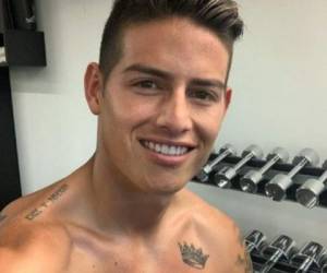 James Rodríguez es papá de dos pequeños, Salomé de seis años de edad, y su bebé Samuel, a quien anunció hace una semana.