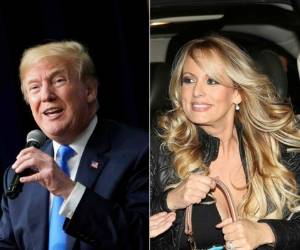 Daniels afirma haber recibido 130.000 dólares en el marco de un acuerdo de confidencialidad para silenciar su supuesta relación con Trump. (Foto: AFP)