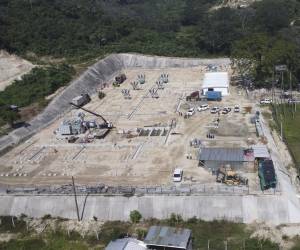 Vista aérea de los predios donde se ubica la subestación La Victoria, que ya está finalizada.