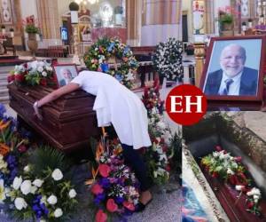 Familiares, amigos y políticos despidieron este sábado a Óscar el 'Pelón' Acosta, exalcalde de la capital de Honduras. El exedil fue asesinado el jueves pasado por sicarios cuando conducía su vehículo en el Distrito Central. Fotos: Estalin Irías / EL HERALDO.